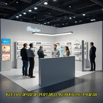 booth pameran portable bondowoso murah